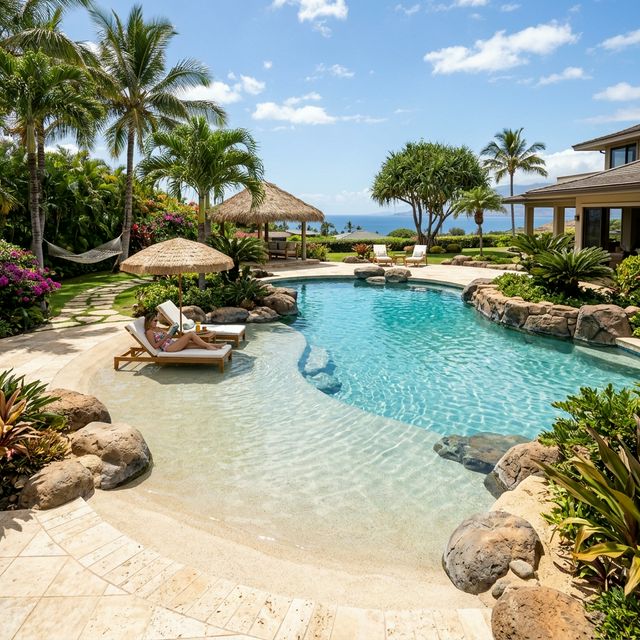 Beach Entry Pool (Zero Entry Pool)